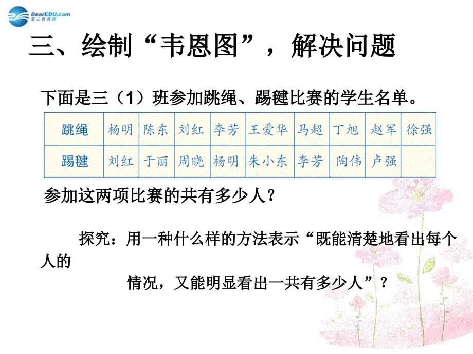 第九单元数学广角-集合课件新人教版_第5页