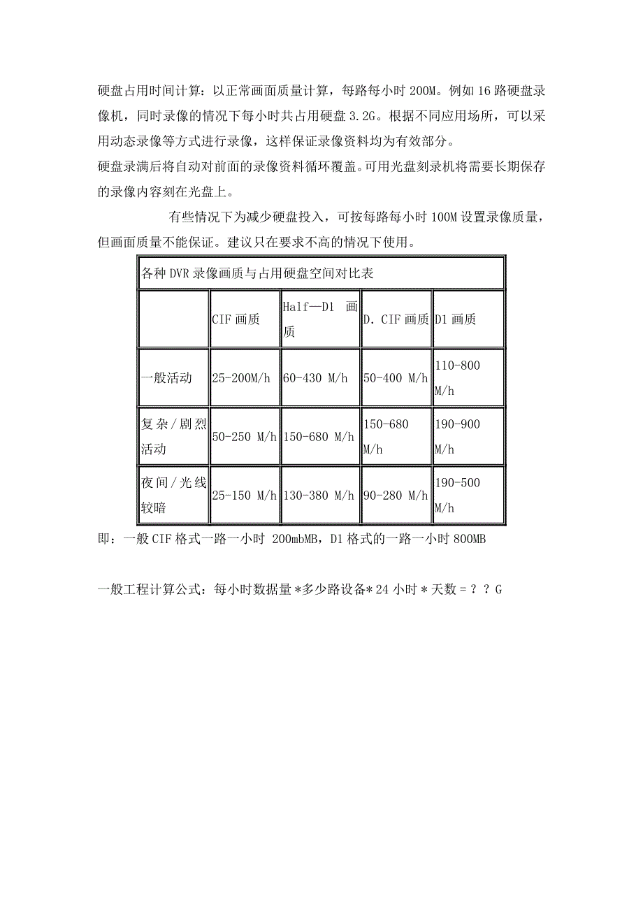 监控硬盘容量计算_第2页