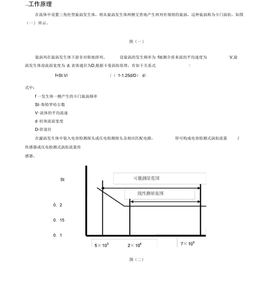 涡街流量计说明书_第1页