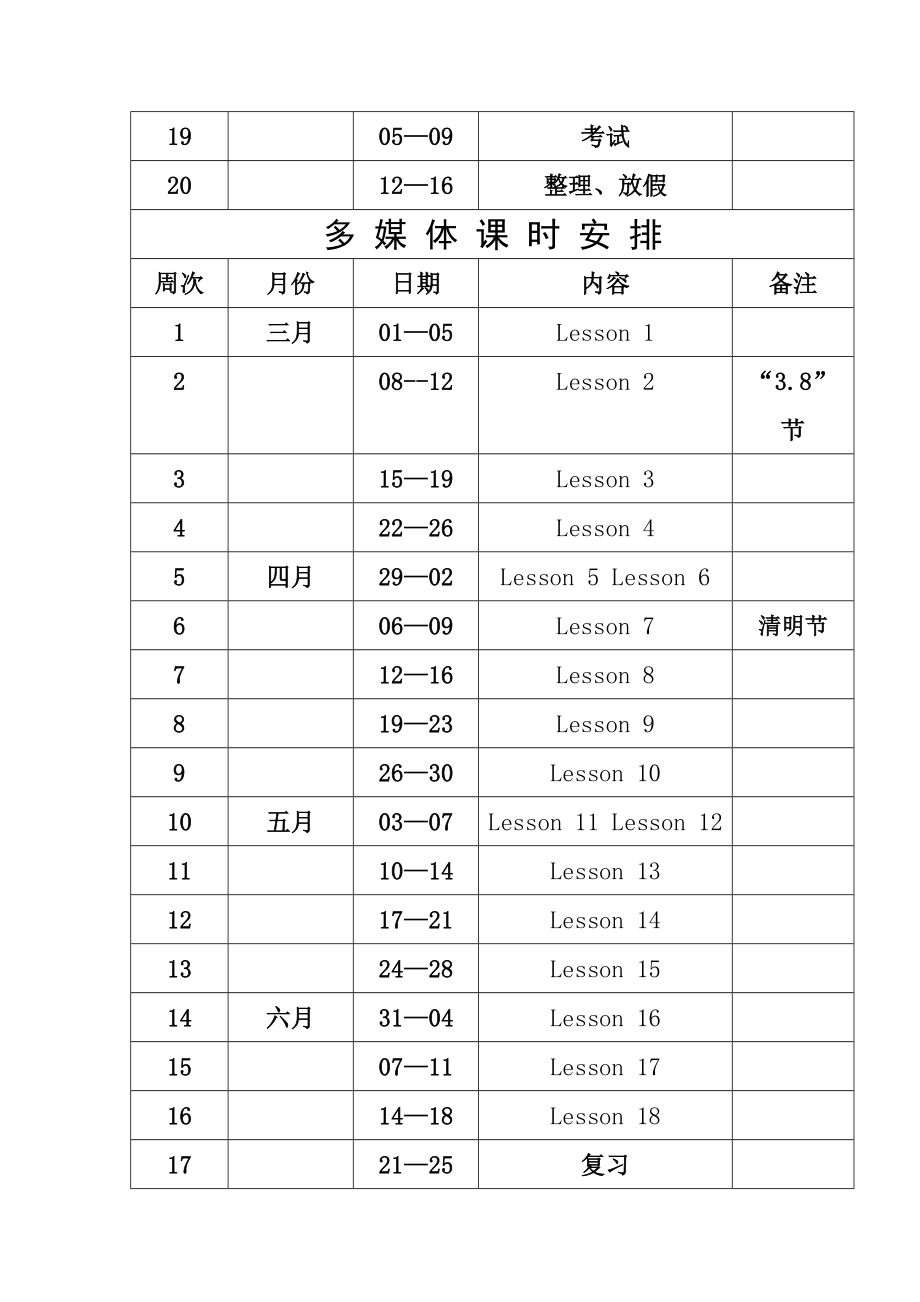 快乐英语第八册全册教案_第2页