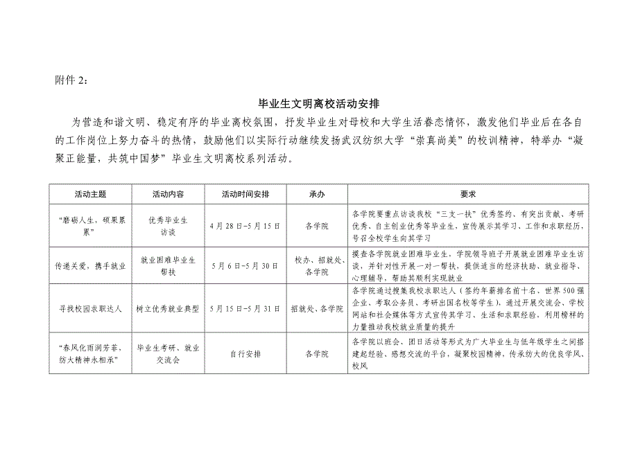 2014届毕业生离校时间安排.doc_第3页