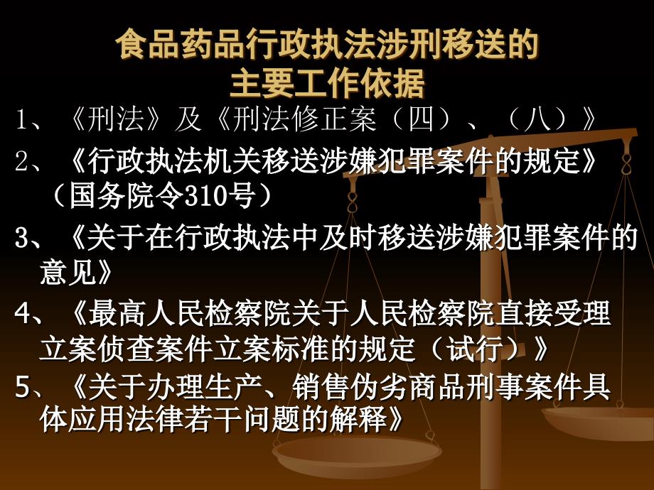 危害食品药品安全刑事犯罪PPT优秀课件_第2页