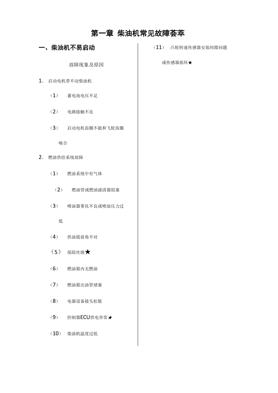 东方红柴油机常见故障及故障排除实例荟萃(1010整编版)_第3页