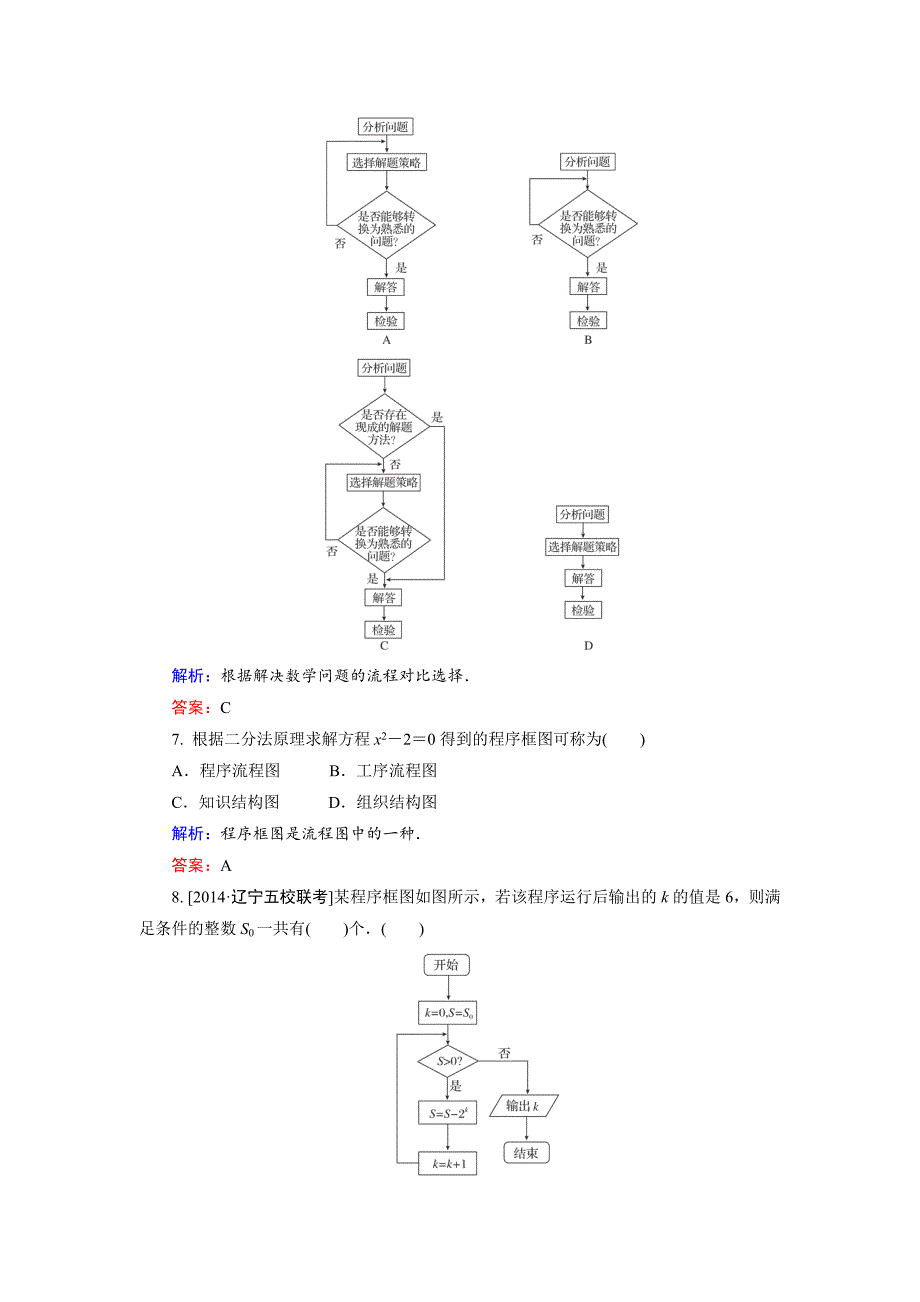 人教版 高中数学【选修 21】 第4章综合检测_第3页