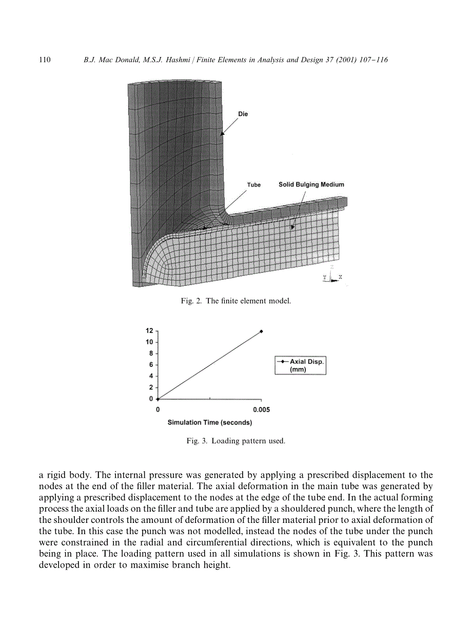 外文翻译--使用固体介质膨胀成型的三维有限元模拟 英文版_第4页
