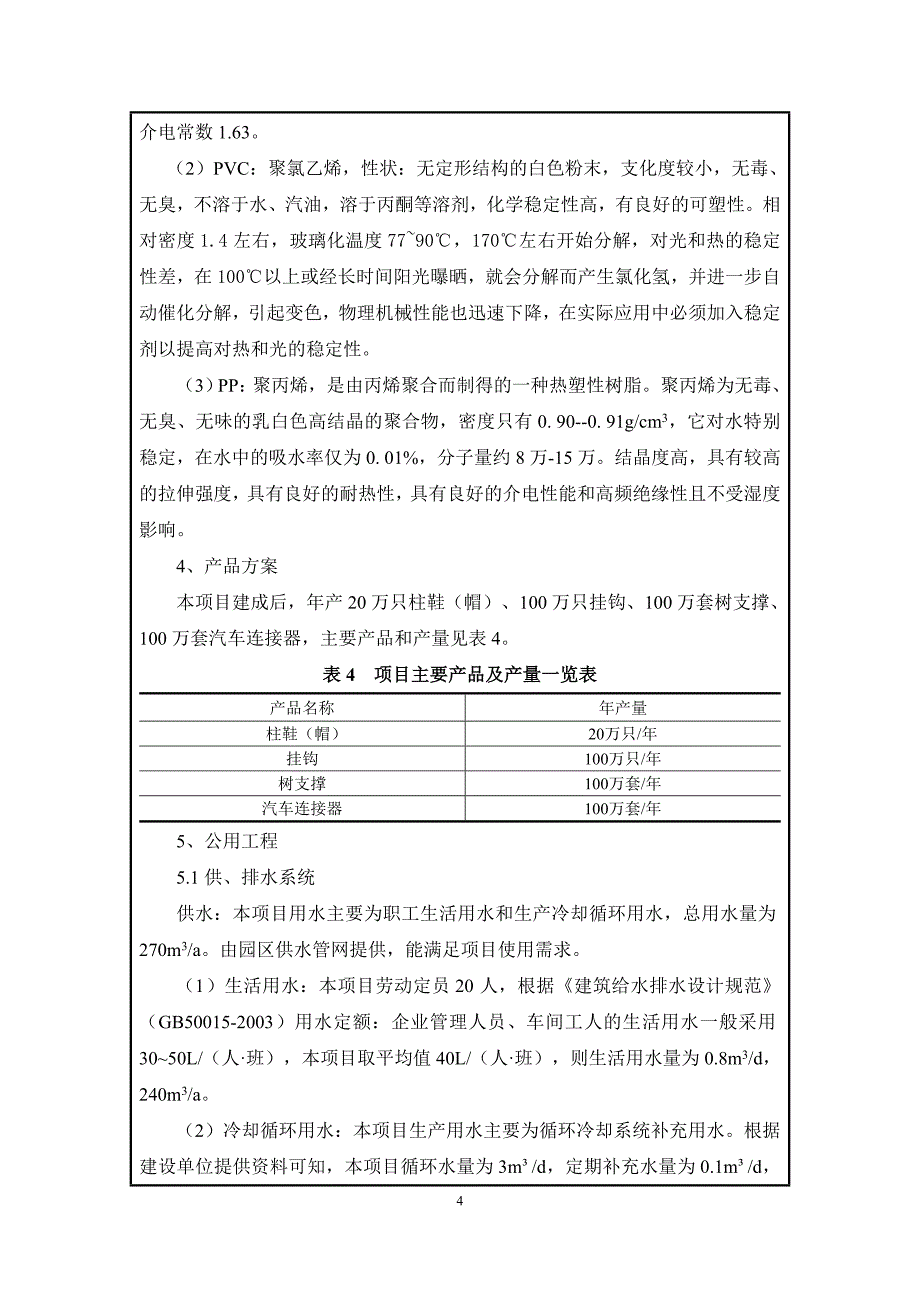 鹤壁恒晟塑料制品有限公司年产20万只柱鞋（帽）、100万只挂钩、100万套树支撑、100万套汽车连接器项目环境影响报告.doc_第4页