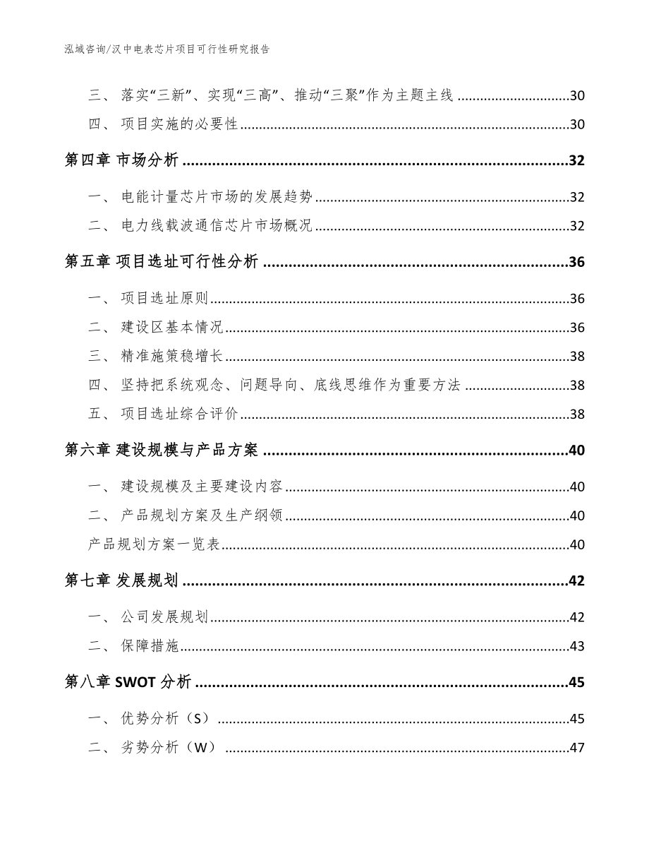 汉中电表芯片项目可行性研究报告_第3页