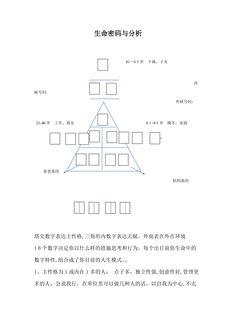 生命密码与分析_第1页