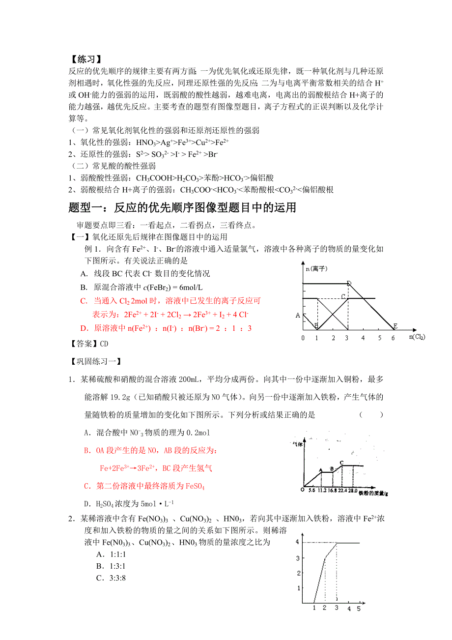 高中化学反应优先顺序_第2页