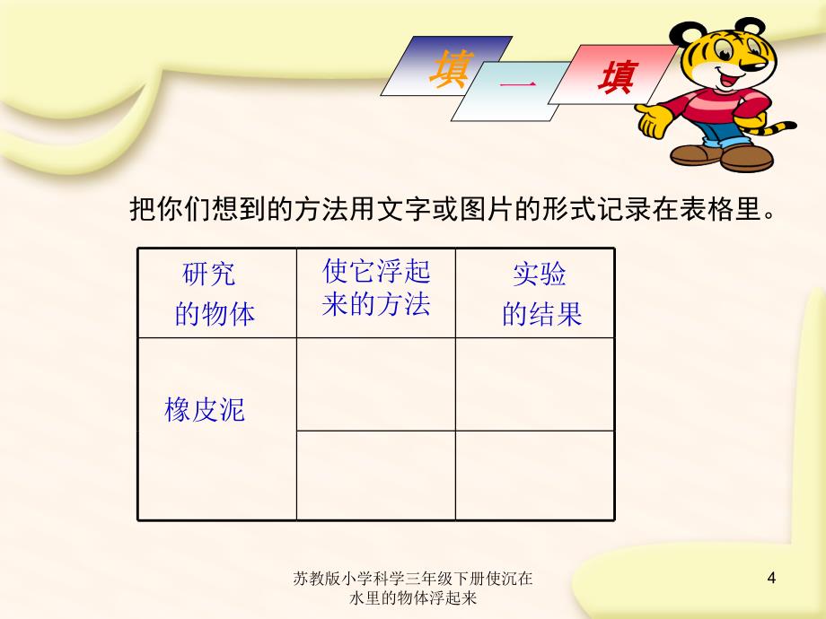 苏教版小学科学三年级下册使沉在水里的物体浮起来课件_第4页