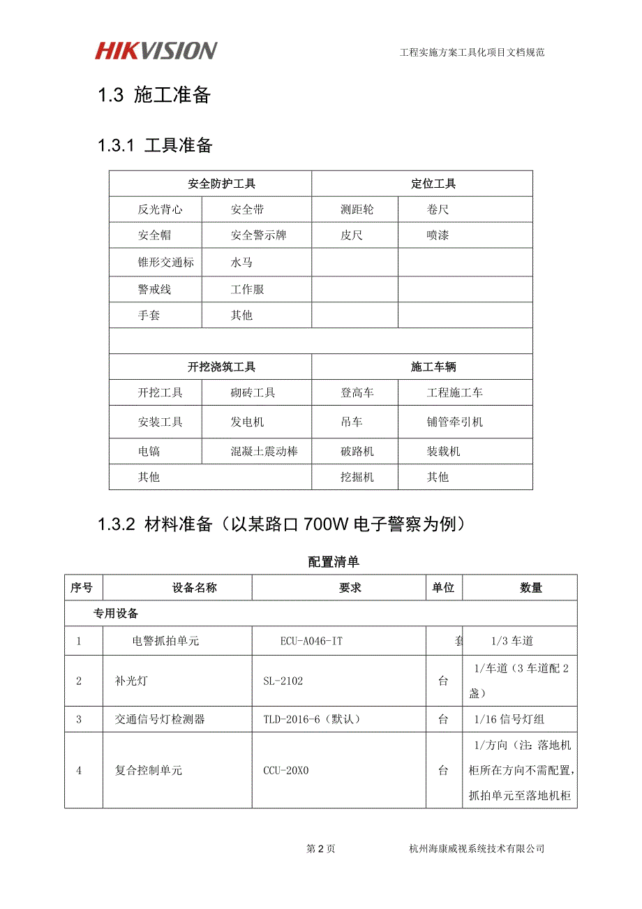 2021年GJH-SGZZ-DZJC电子警察V1.0_第2页