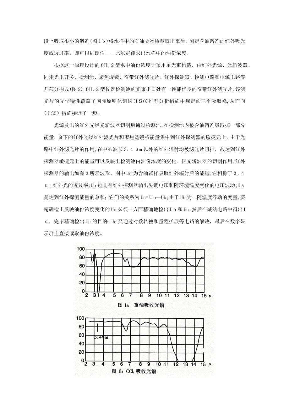 OIL-2型油份浓度计_第5页