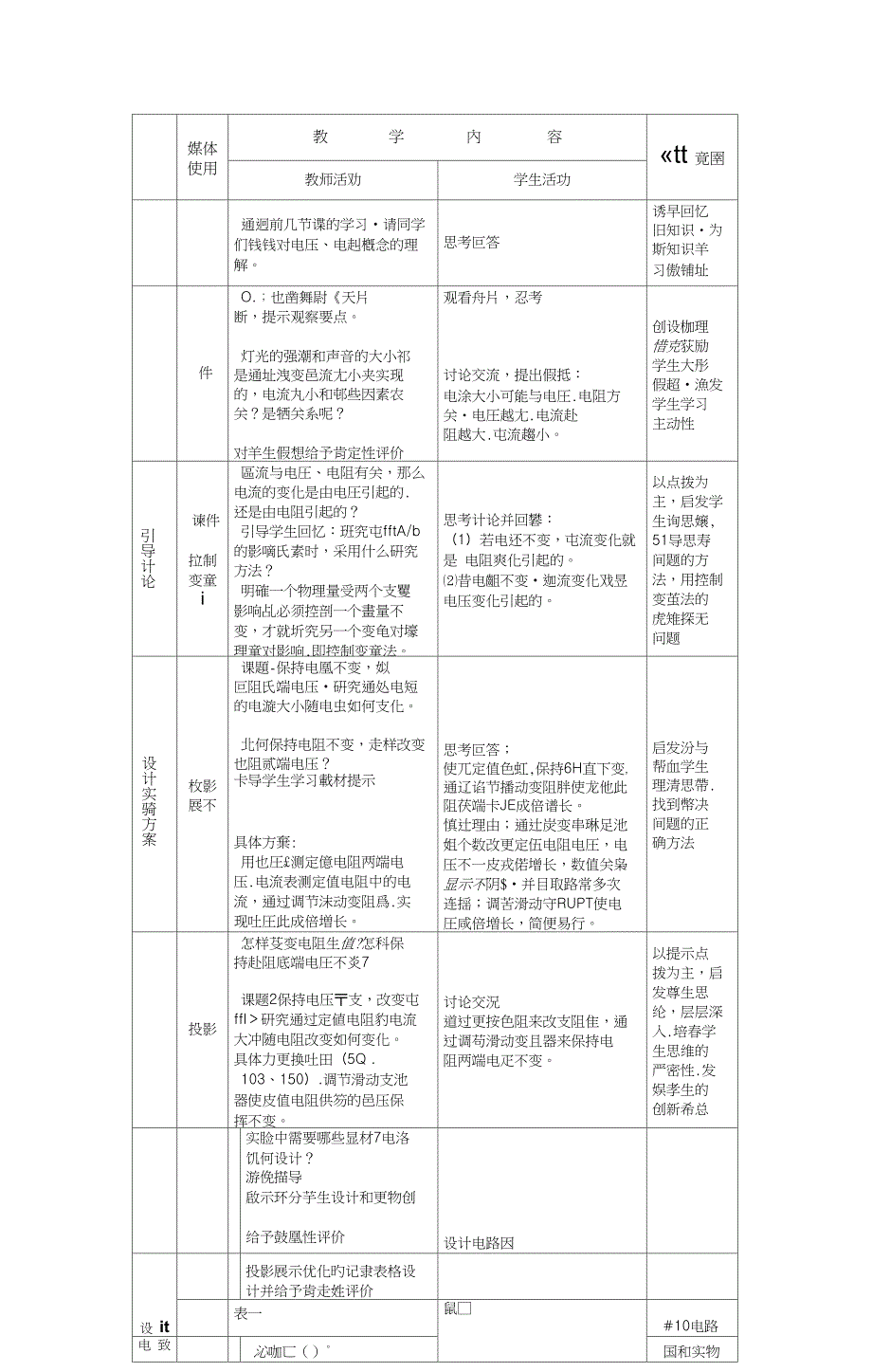 《欧姆定律》教学设计_第2页