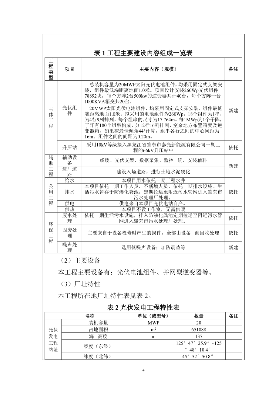 泰光新能源有限公司20MWP光伏发电项目环境影响报告表.doc_第4页