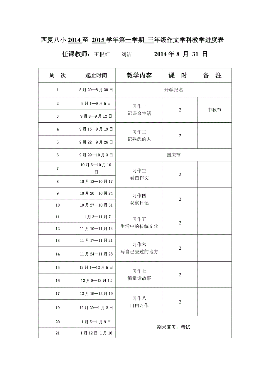 三上作文进度_第1页