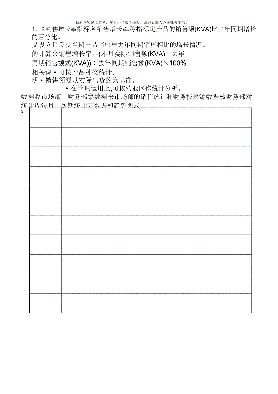 KPI指标体系样本_第4页