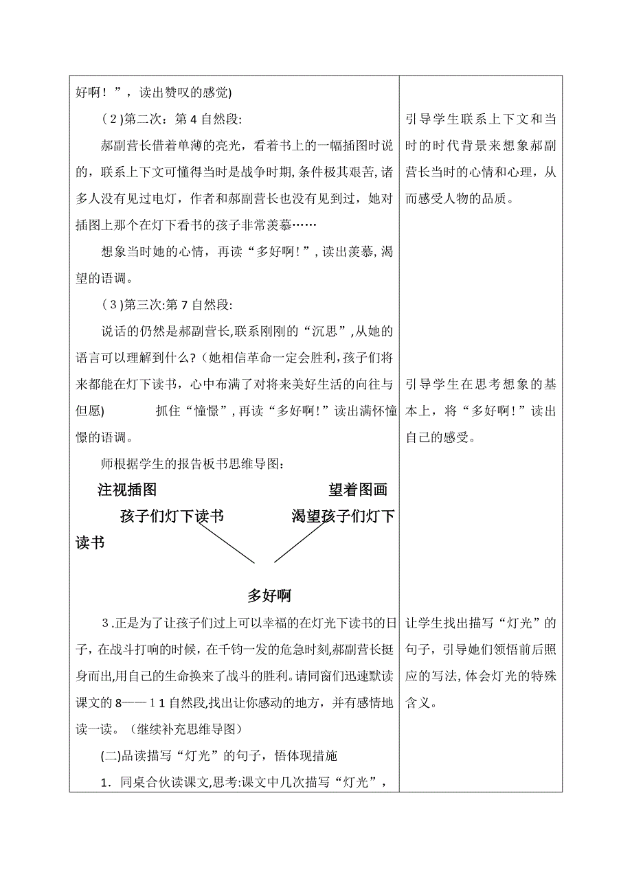 11《灯光》教学设计_第4页