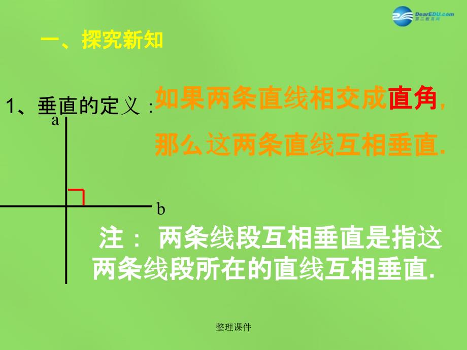 201x年七年级数学下册2.1两条直线的位置关系1北师大版_第3页