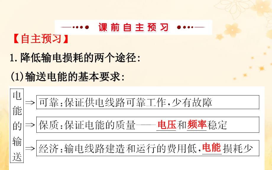 2018-2019高中物理 第五章 交变电流 5.5 电能的输送课件 新人教版选修3-2_第3页