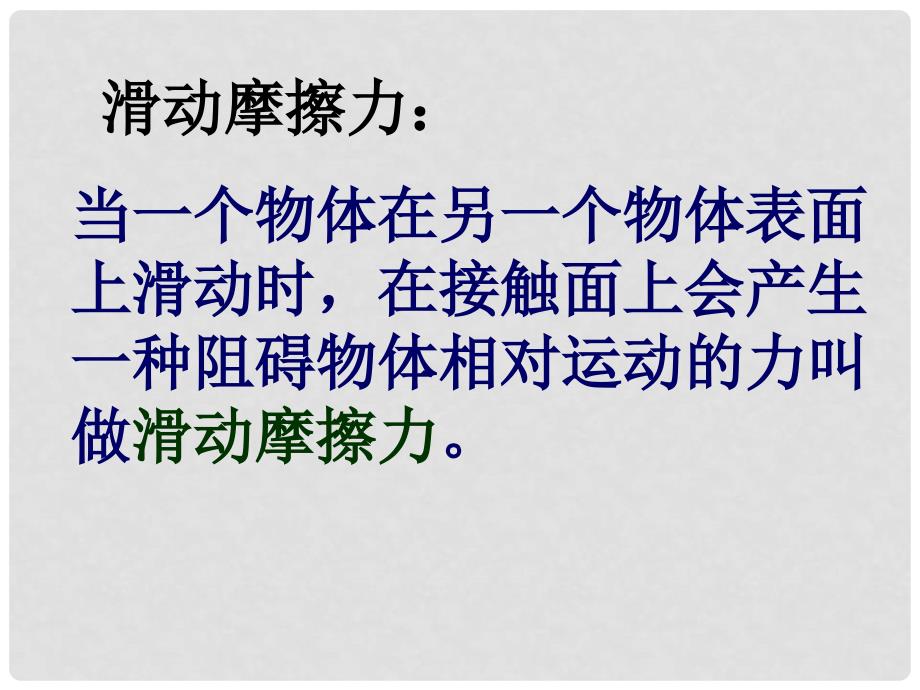 福建省南安市八年级物理全册 6.5科学探究 摩擦力课件 （新版）沪科版_第4页