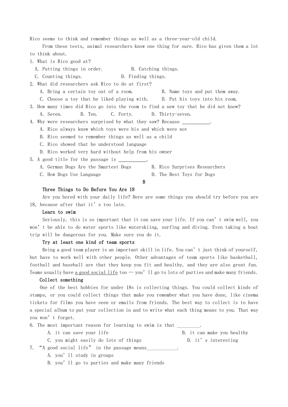 2018-2019学年九年级英语下册RevisionmoduleB综合能力演练含解析新版外研版_第3页