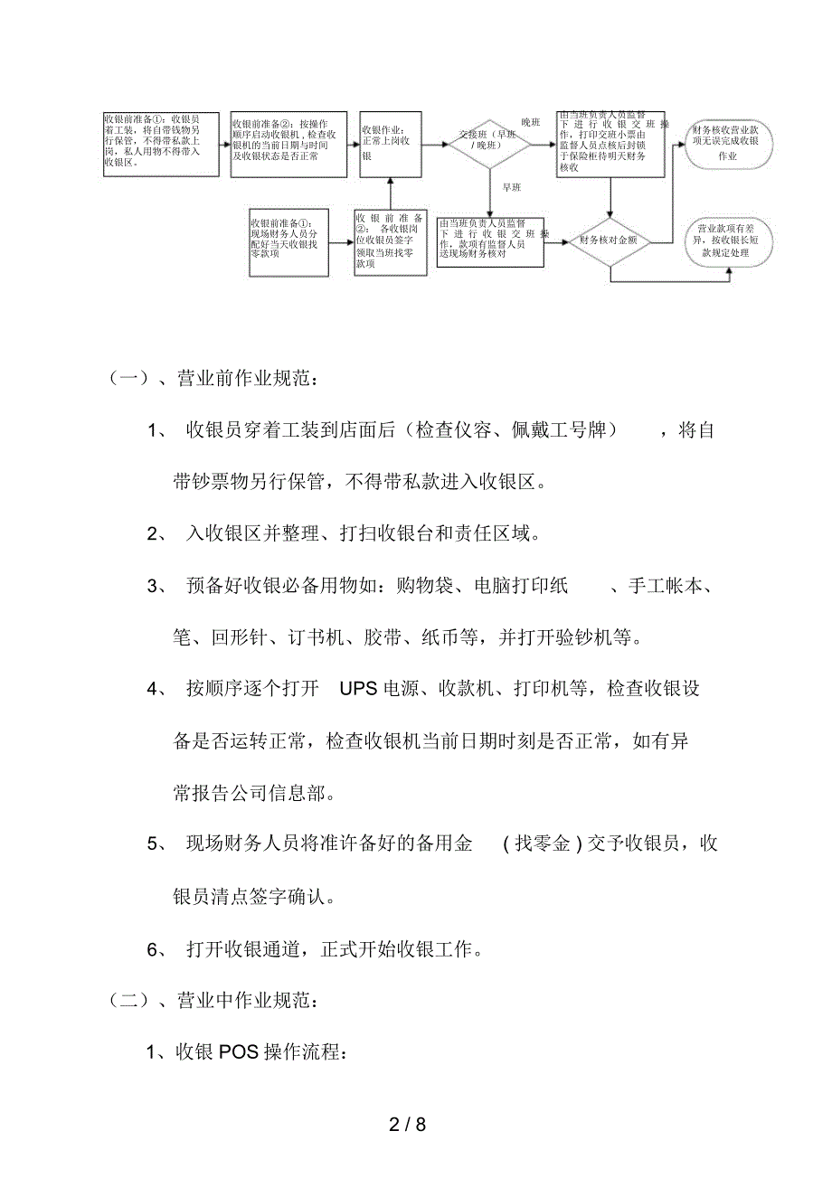 收银作业管理规范_第2页