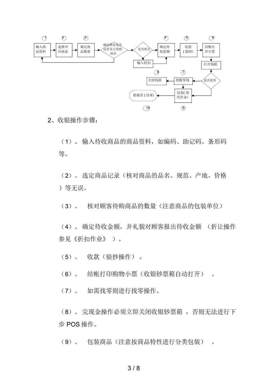 收银作业管理规范_第3页