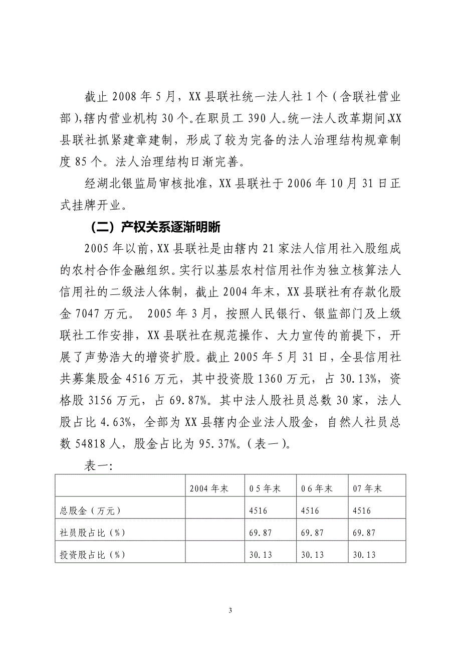 XX县信用社法人治理改革调研报告doc_第3页