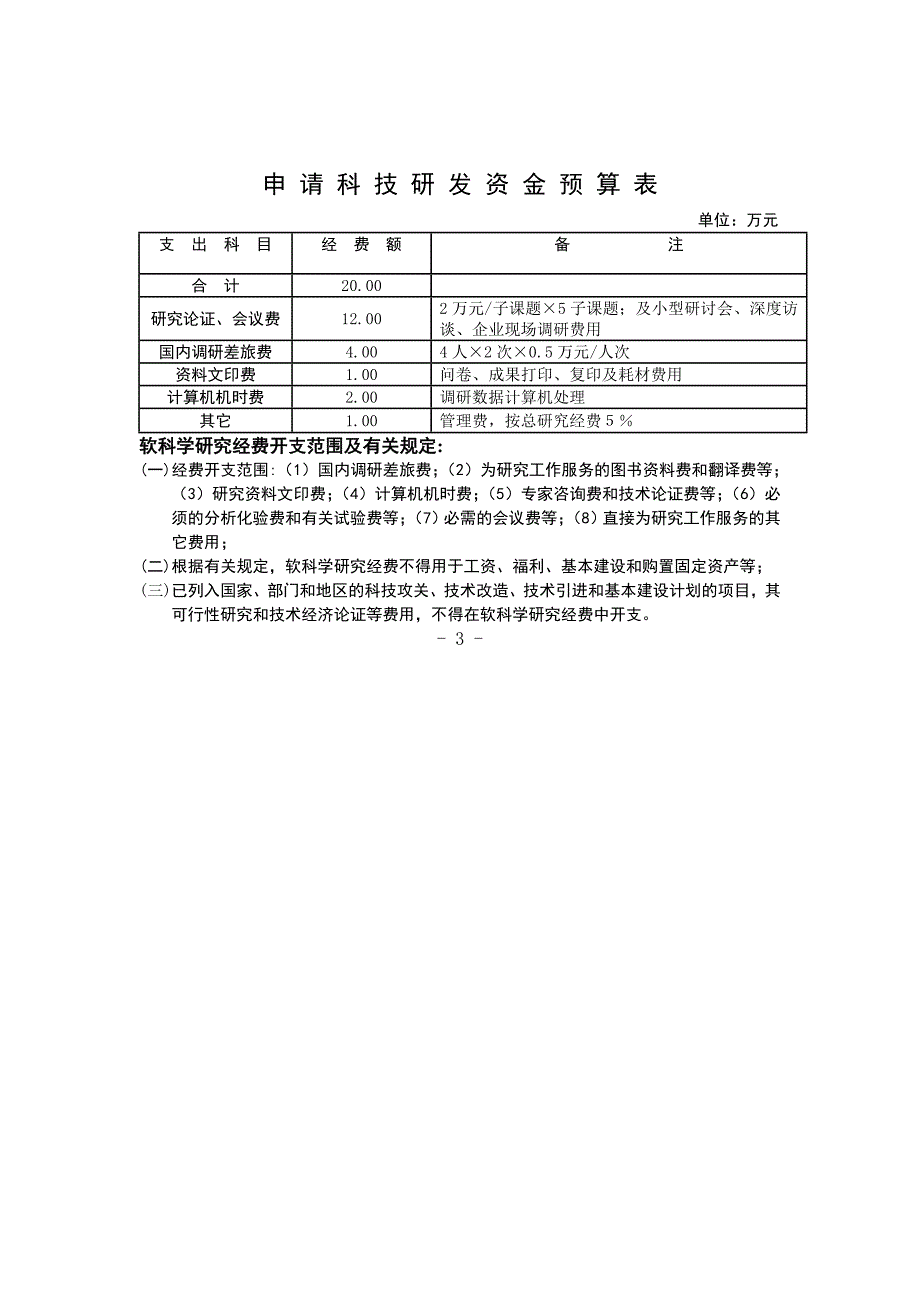 软科学研究项目申请书1218DXQ_第1页