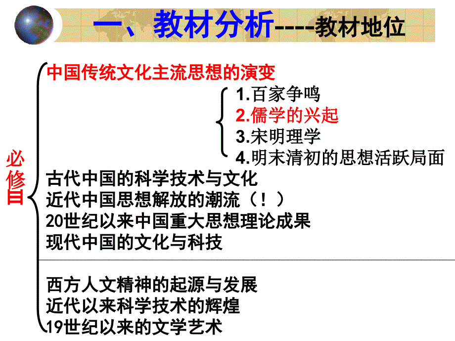 高中历史人民版必修三专题一儒学的兴起杭州二中分校朱徐峰_第2页