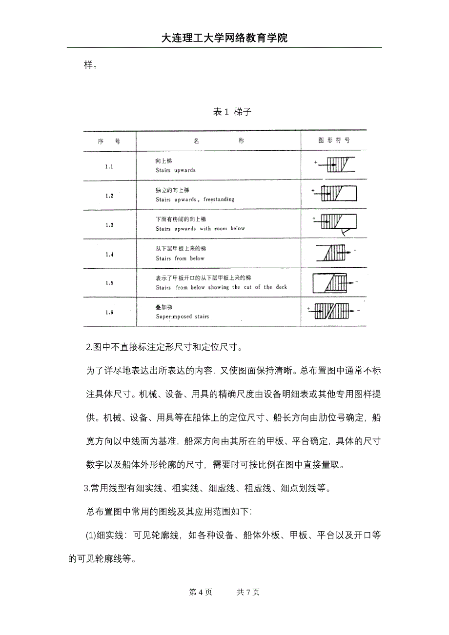 大工11秋《船舶制图》辅导资料六.doc_第4页