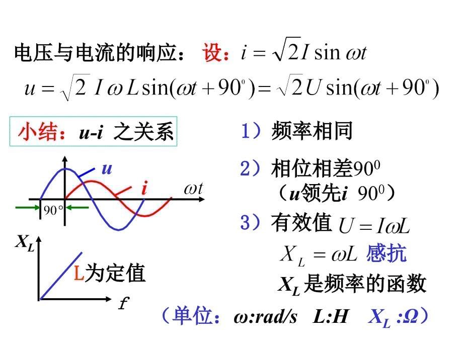 单一参数交流电路的分析计算_第5页