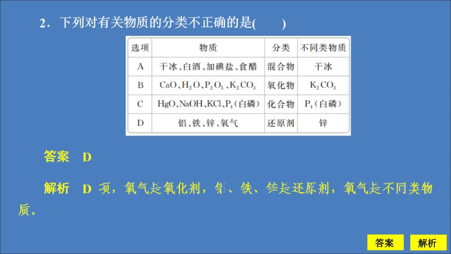 高中化学第二章化学物质及其变化单元过关检测课件新人教版第一册_第3页