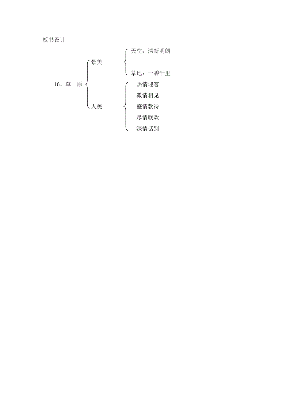 《草原》第一课时教学设计.doc_第4页