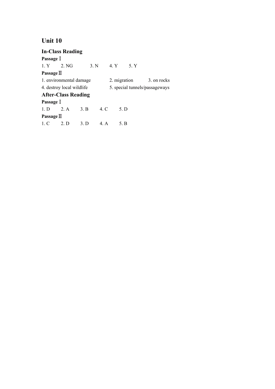 大学英语快读答案(第二册).doc_第4页