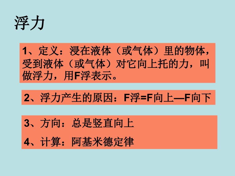 压强与浮力浮力部分2概要_第2页