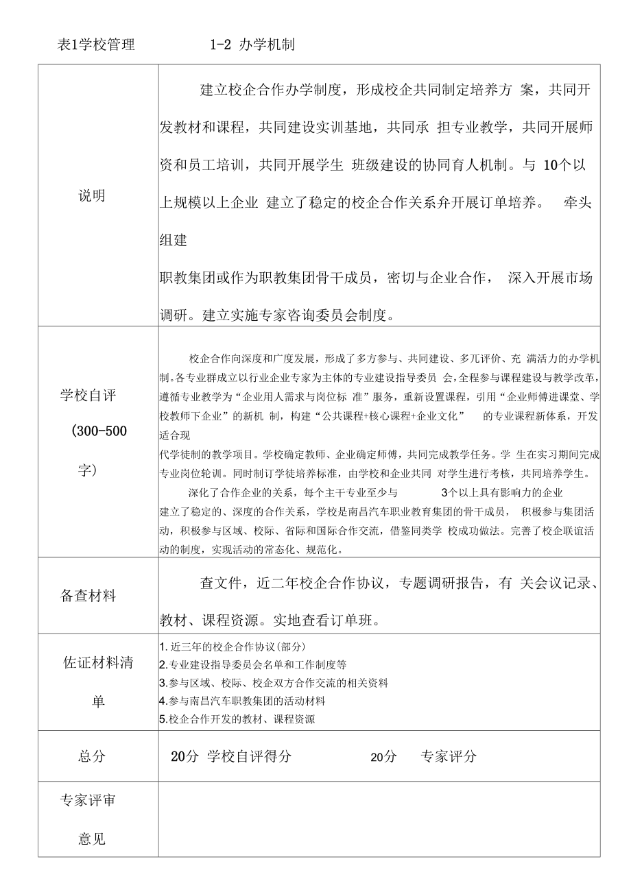 江西省高水平中等职业学校申报书_第4页