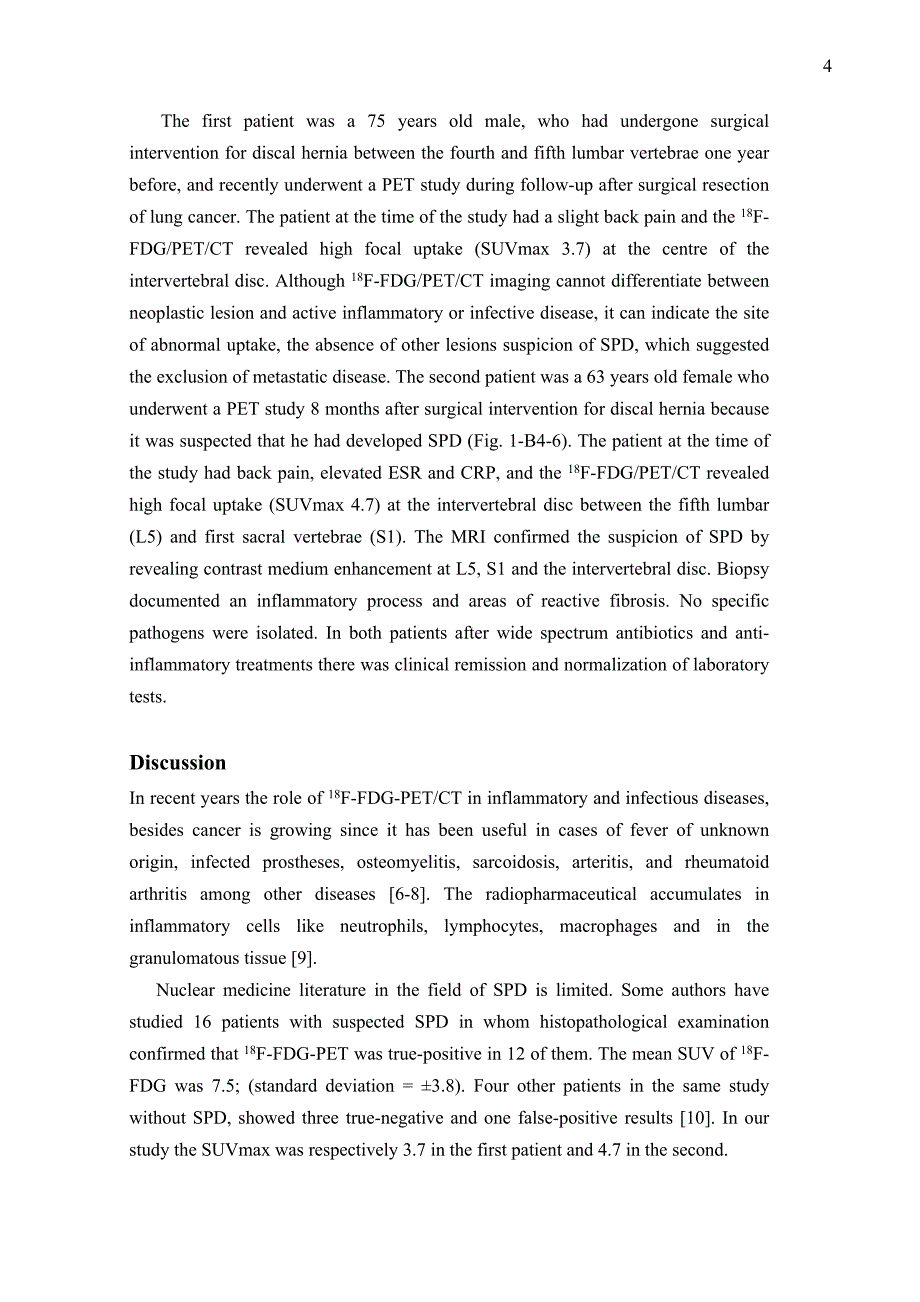 FFDGPETCTfindingsinpatientsaffectedspondylodiscitis._第4页