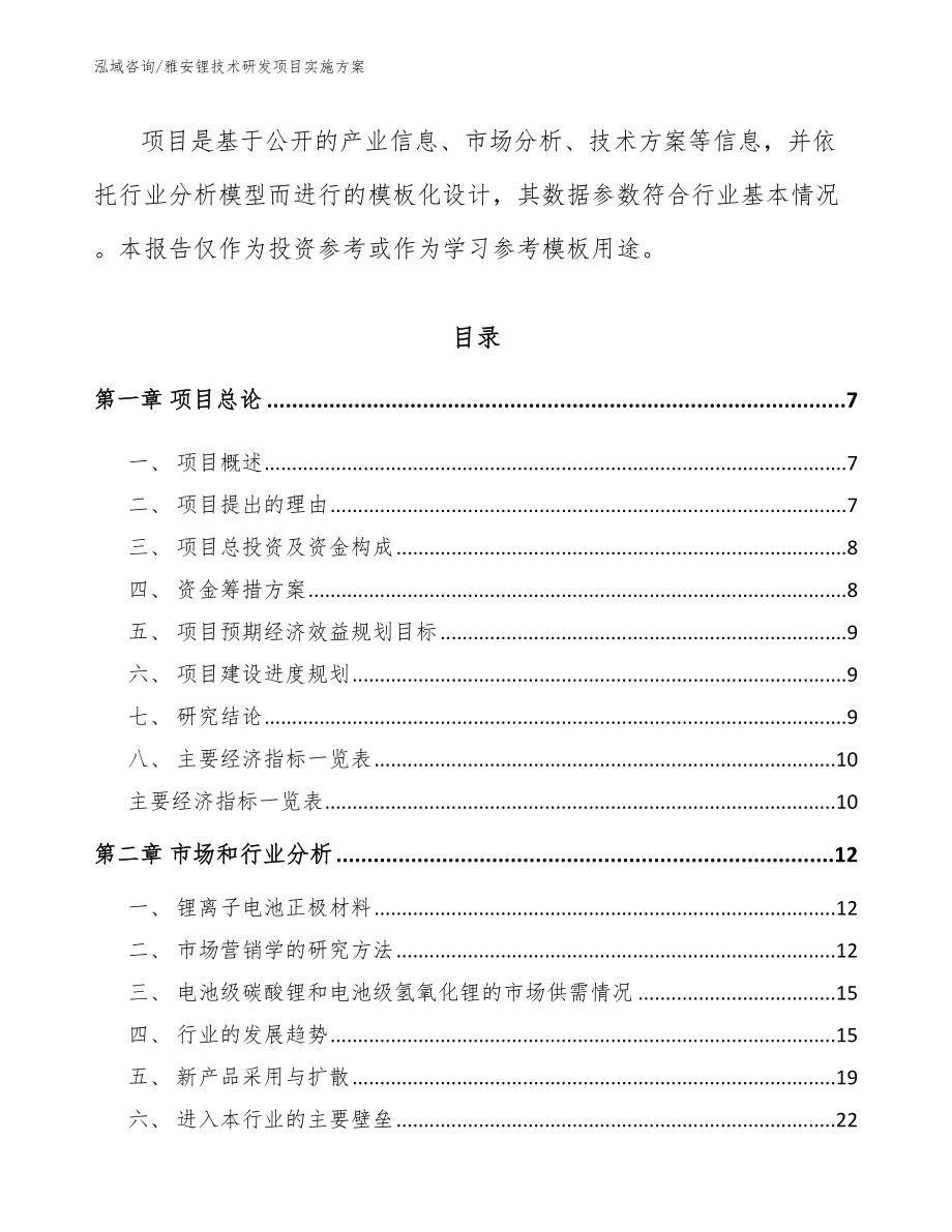 雅安锂技术研发项目实施方案_第2页