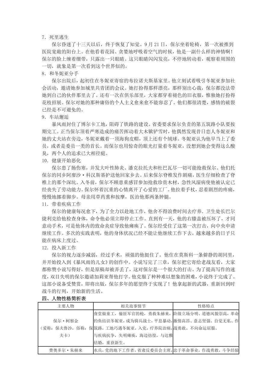 名著导读---《钢铁是怎样炼成的》教学设计.doc_第3页