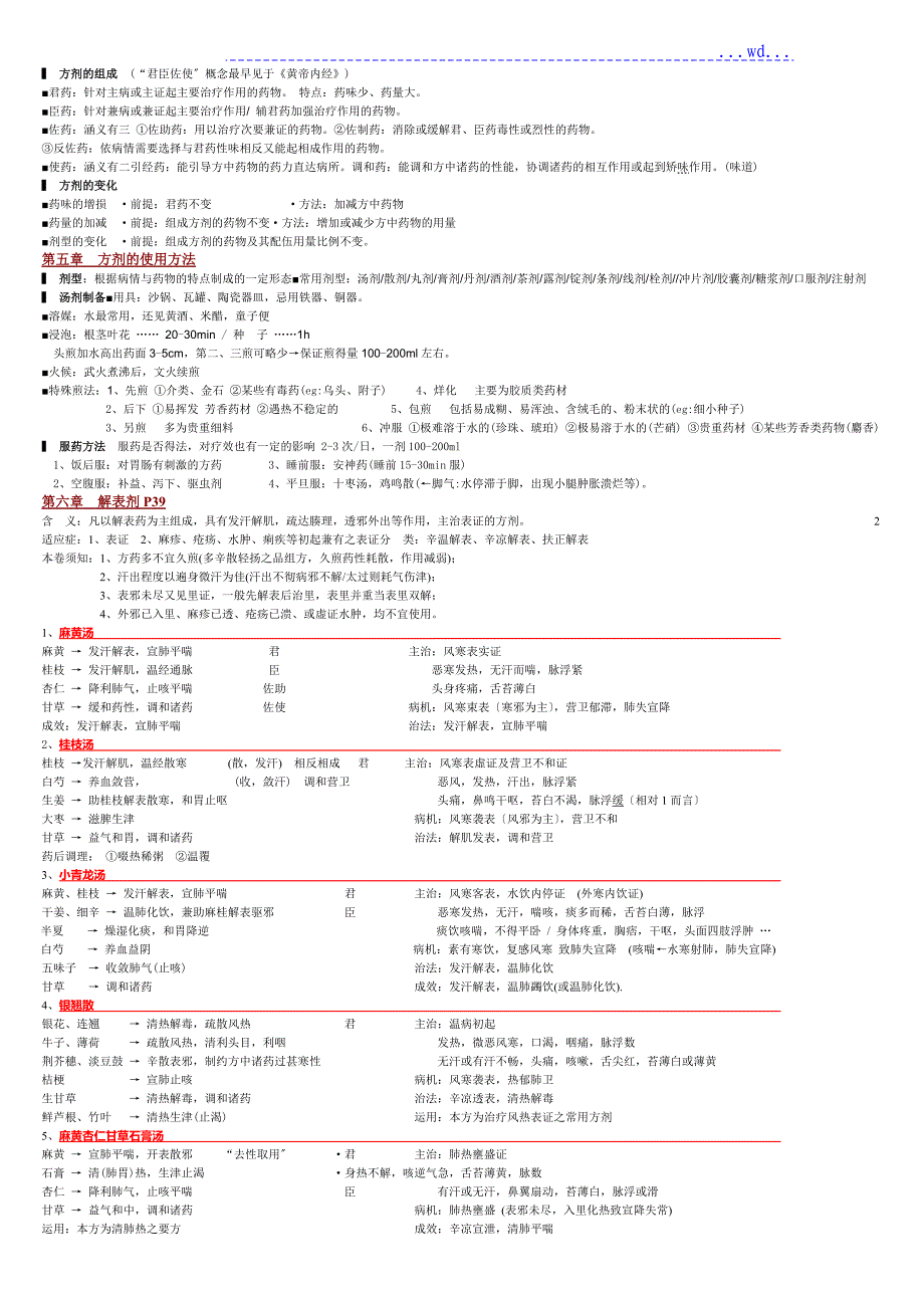 中医方剂学笔记_第2页