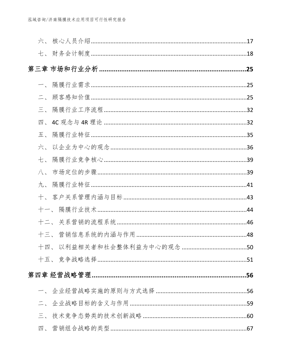 济南隔膜技术应用项目可行性研究报告_模板_第3页