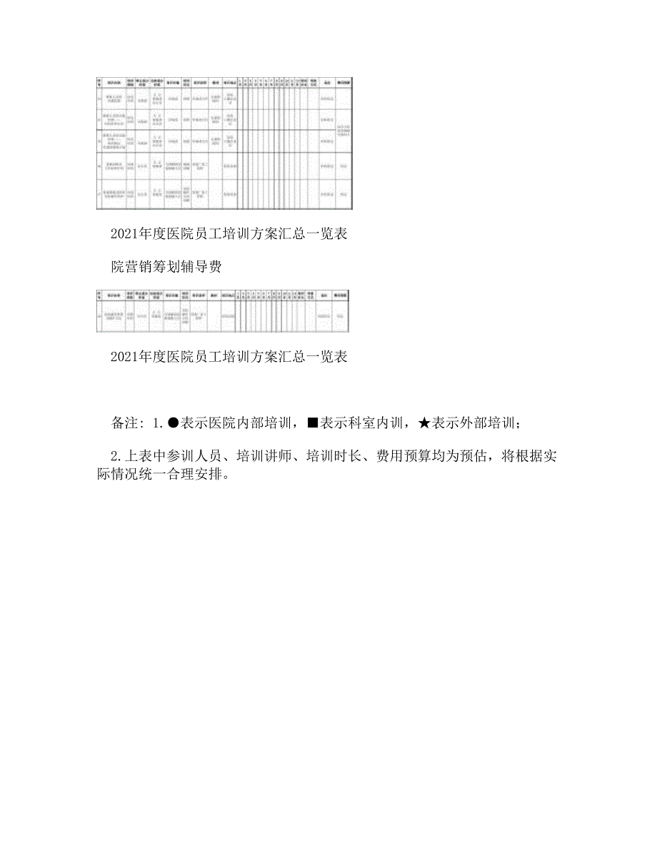 公司员工培训计划表_第4页