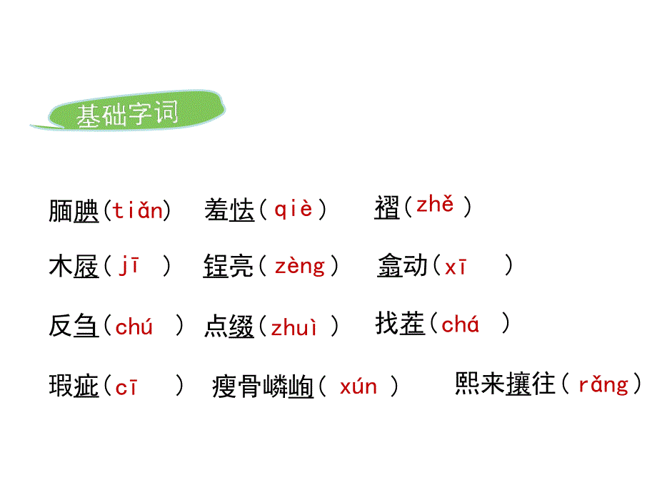 2016苏教版七年级上册字词_第3页