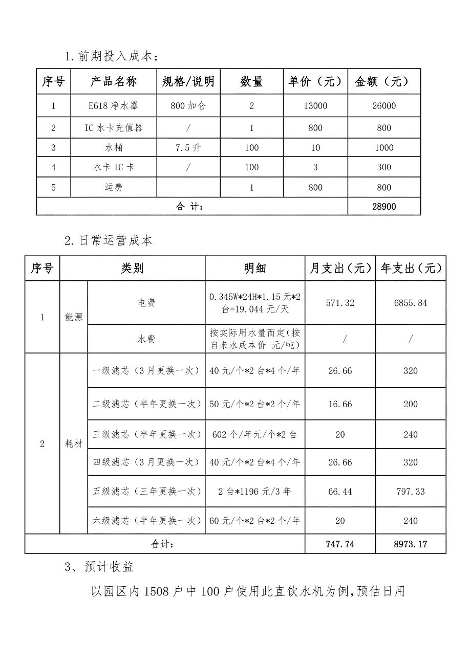 直饮水机运营方案_第2页