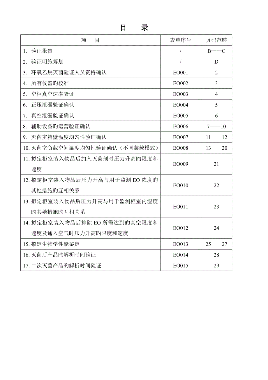 验证专题方案环氧乙烷灭菌过程再确认_第1页