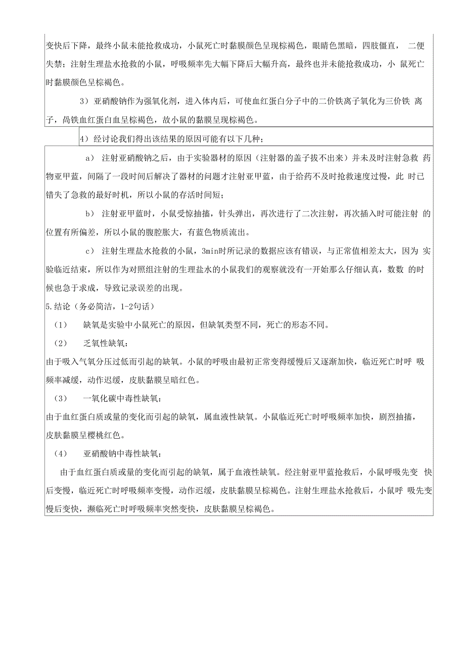 不同类型的缺氧实验报告_第4页