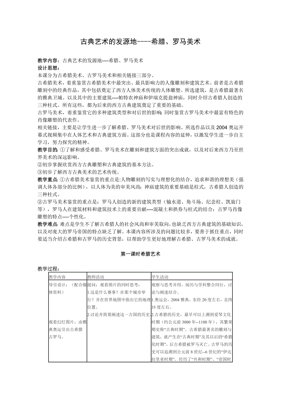 古典艺术的发源地_第1页