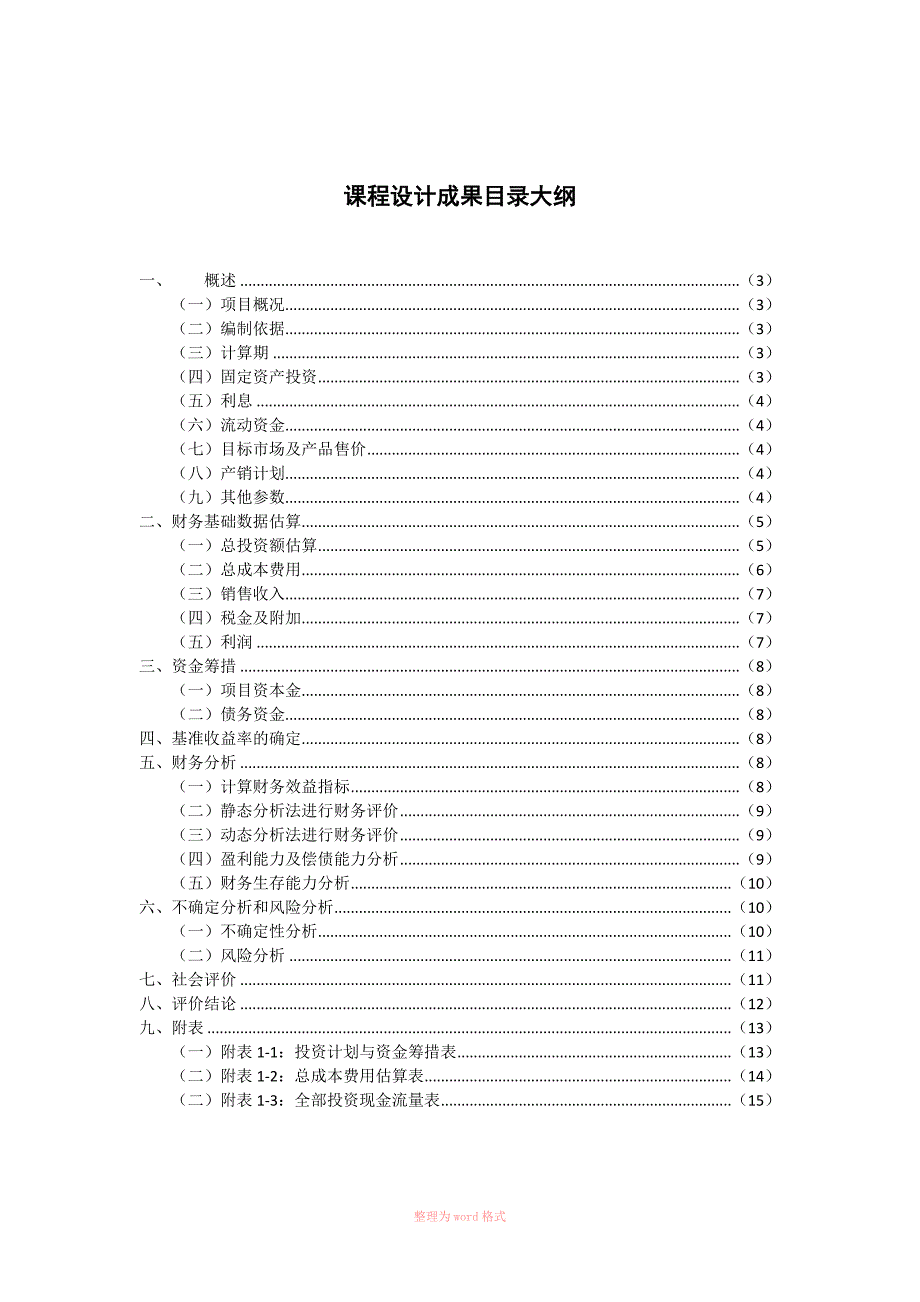 项目评估报告_第2页