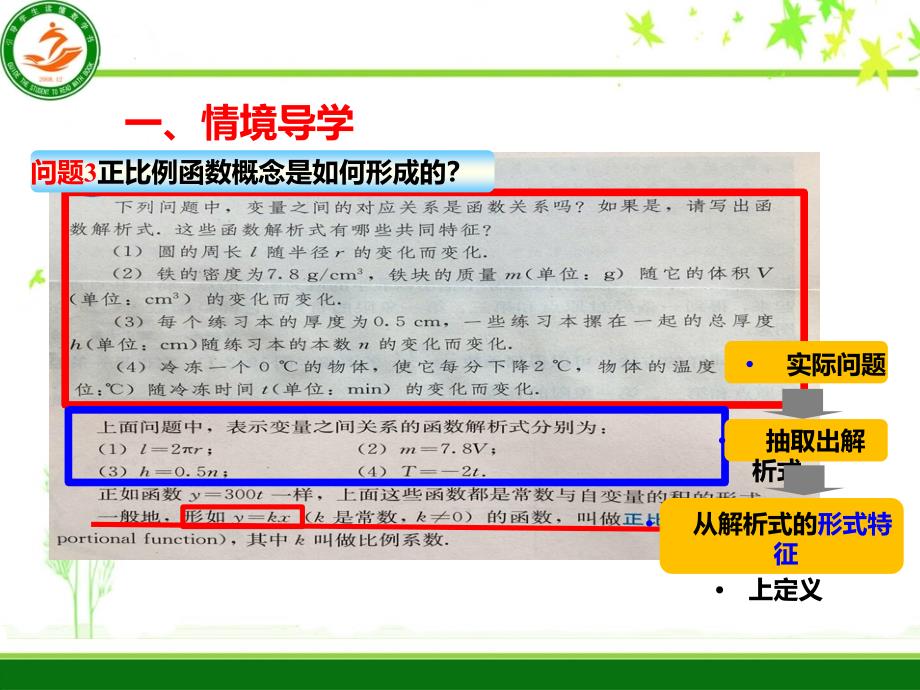 人教部初二八年级数学下册-19.2.2一次函数(第一课时)-名师教学PPT课件_第4页